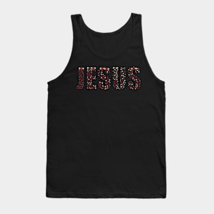 JESUS WITH FLOWERS Tank Top